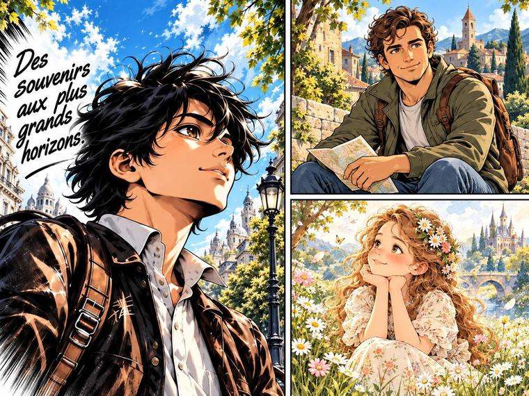 HISTELIA — Manga, BD et Conte personnalisés