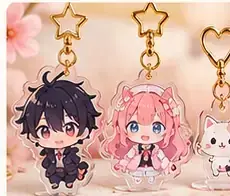 Charms acryliques
