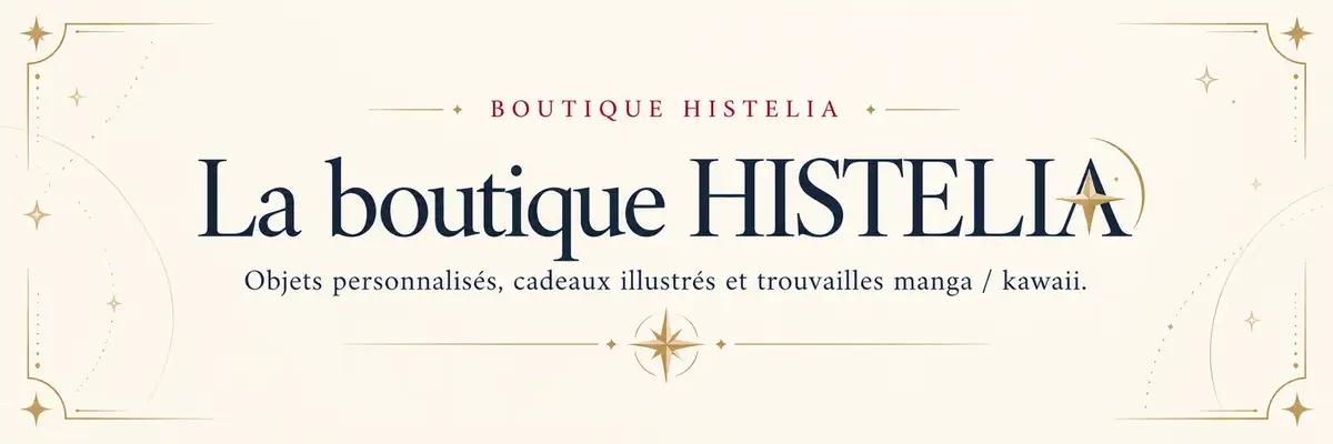 Bannière boutique HISTELIA
