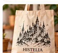 Tote bag illustré